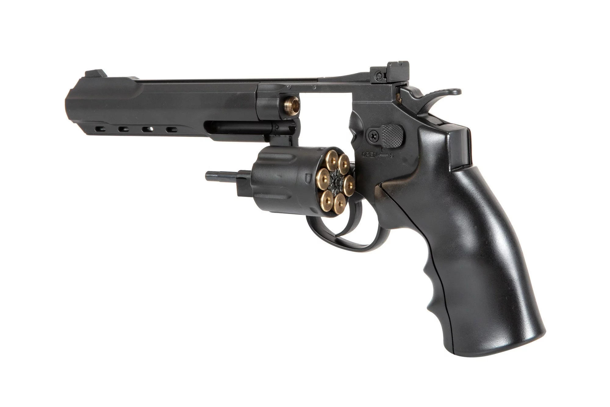 ASG WELL G296C Airsoft Revolver, image 4 of 28
