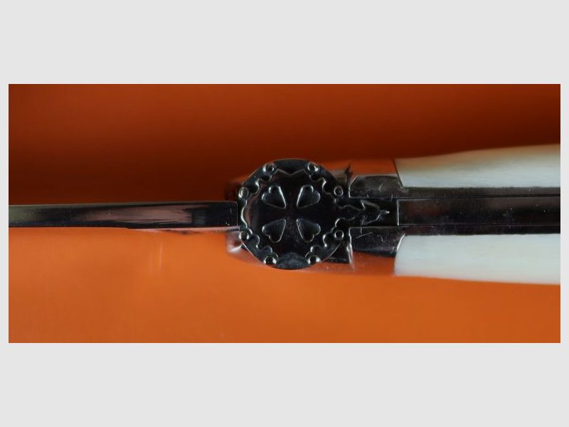 Protestantische Hugenottenkreuz Corne claire 12cm, Bild 5 von 6