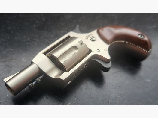 Röhm Little Joe .22er Gas/Knallrevolver im Nickelfinish PTB 380
