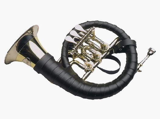 Meister Dotzauer Fürst-Pless-Ventilhorn de luxe Neusilbergarn., Einbrennl.(18915)