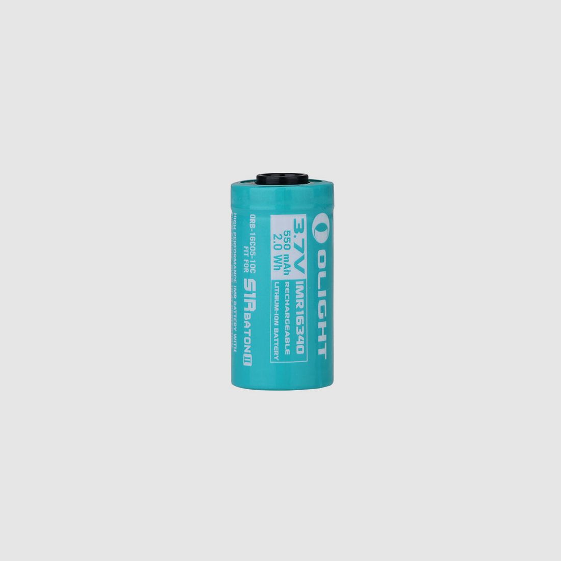 Pila recargable IMR16340 650 mAh con PCB + – para linternas Perun Mini y S1RII Olight, imagen 2 de 2