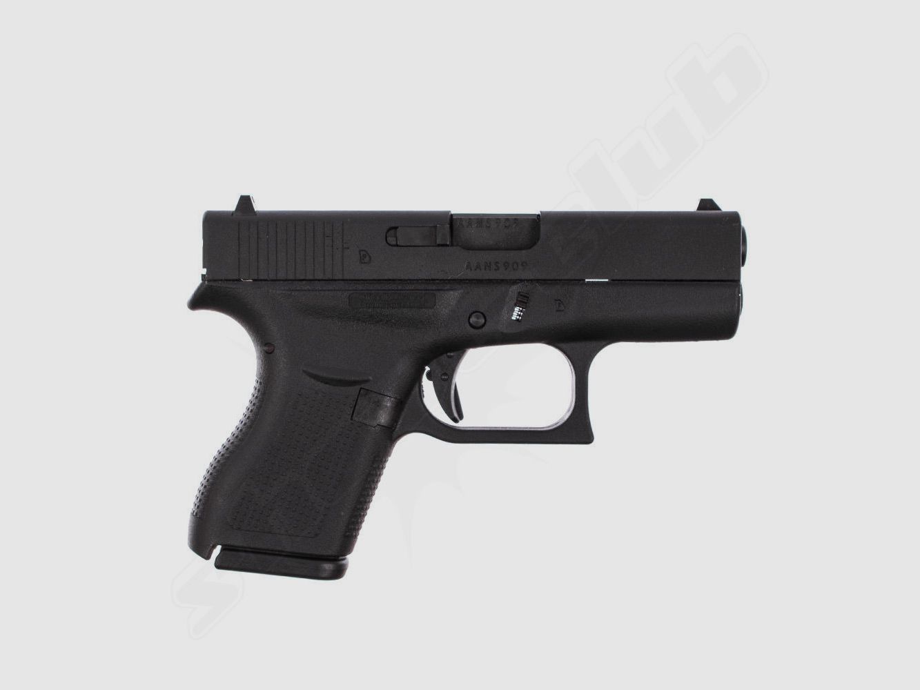 Glock 42 Airsoftpistole 6 mm GBB/schwarz/VFC