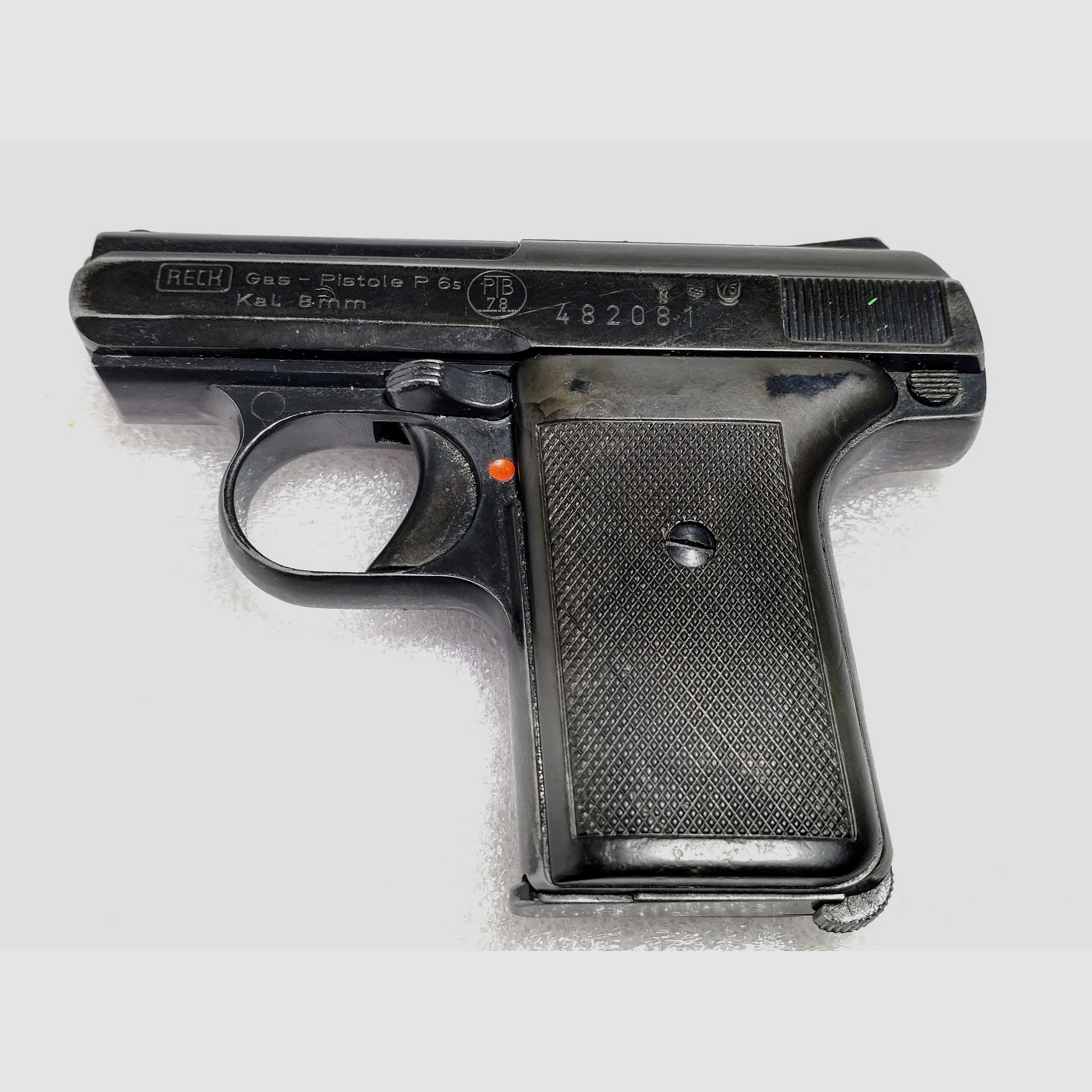 Reck P6s Kaliber 8mm K, Pistole