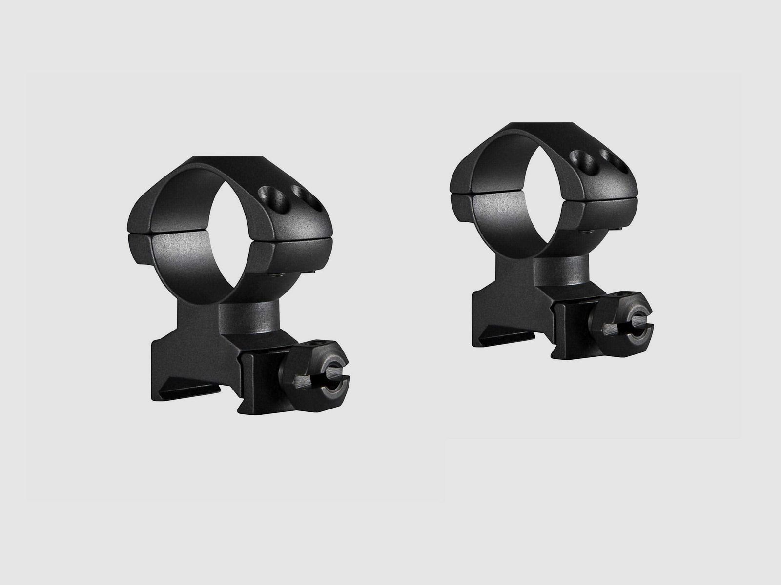 Hawke Precision Montaggio Fisso in Acciaio Weaver 1" Due Pezzi Alto, immagine 1 di 2