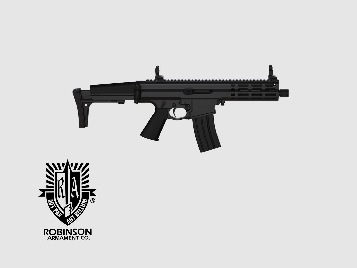 ROBINSON ARMAMENT XCR-L® Pistol .223 REM BLK 7,5"