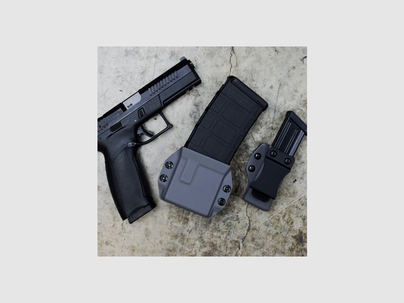 BLACK ARCH HOLSTER - Magazine holder Kydex AR-15