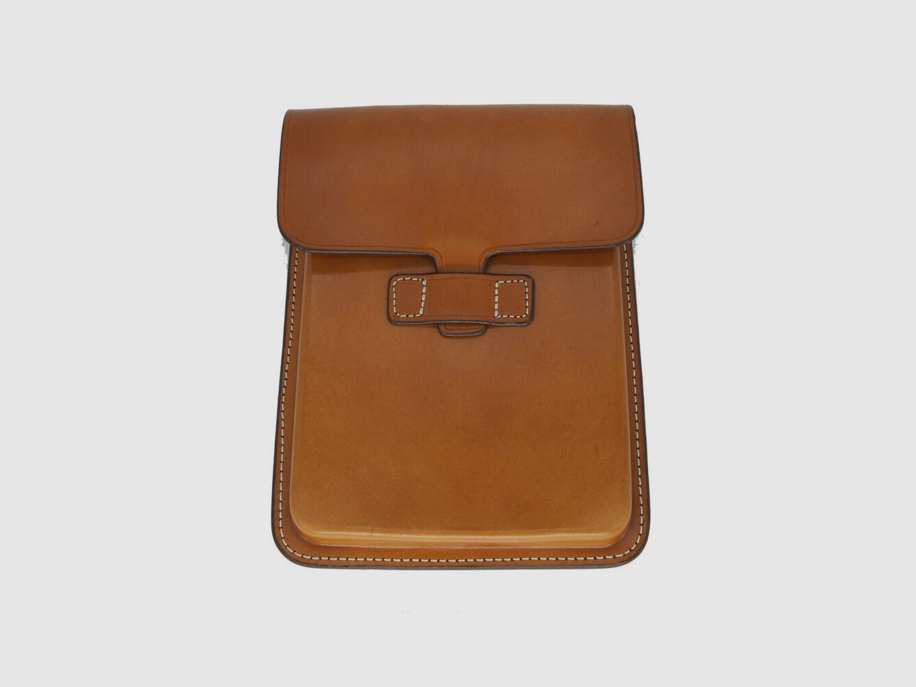 Triple K Tablettasche T-Flap Design braun