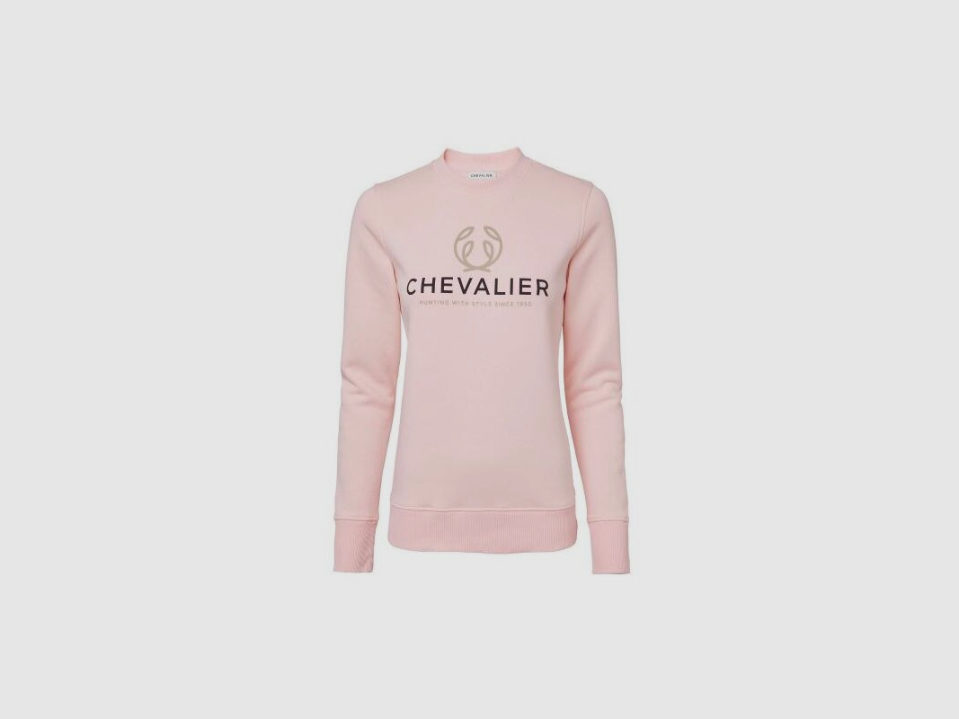 Chevalier Damen Logo Sweater Soft pink