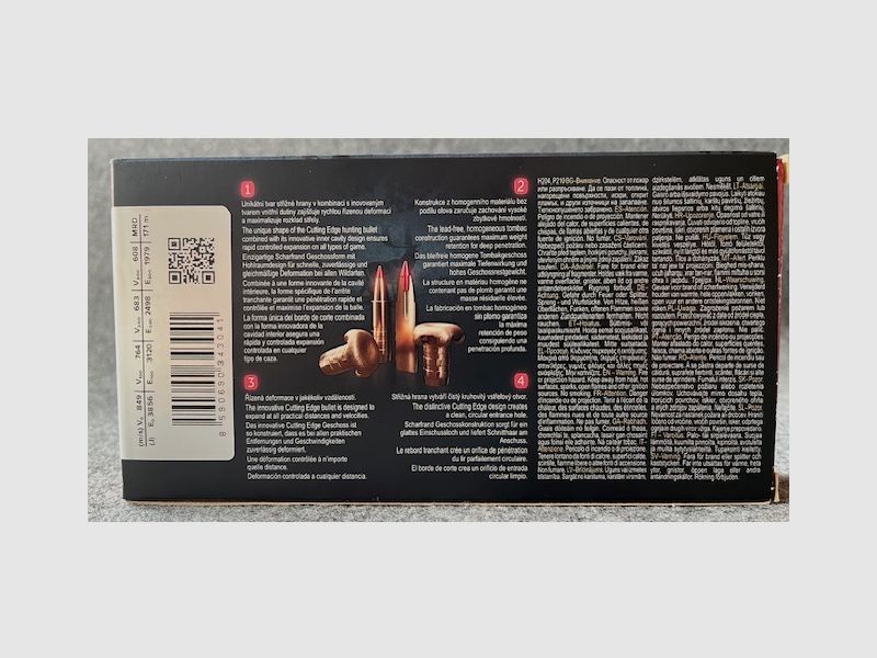 Sellier & Bellot .30-06 Spring. eXergy CUTTING EDGE 