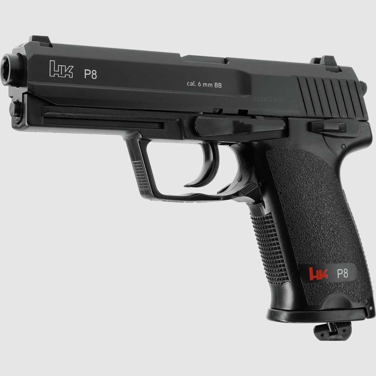 H&K P8 Co2 Airsoft in nero -F-