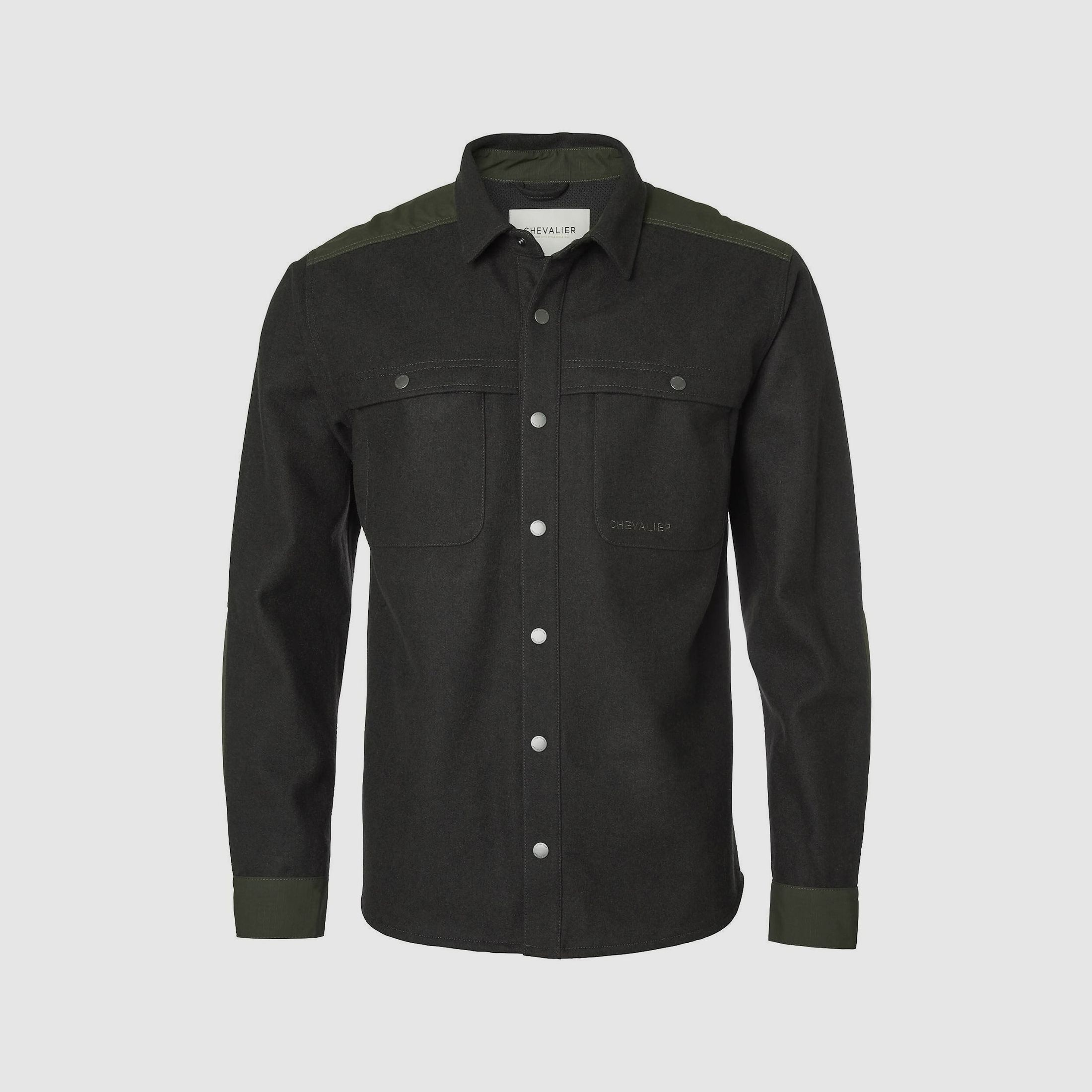 Chevalier Beat Overshirt Hunting Men Dark Gray S