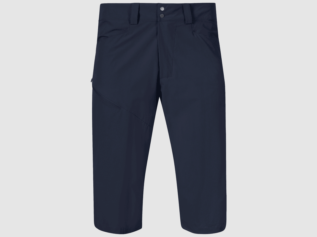 Bergans Vandre Light Softshell Long Shorts Men Navy Blue 50