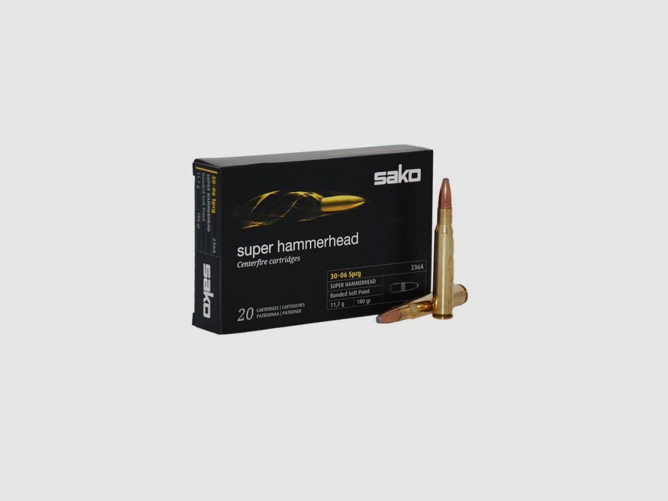 SAKO 30-06 SUPER HAMMERHEAD 180 GR