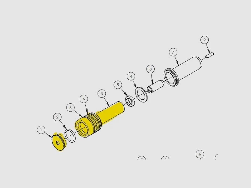 Z-RAM STEEL AIR CHAMBER FOR FSC TCP T.8.1 T.9.1