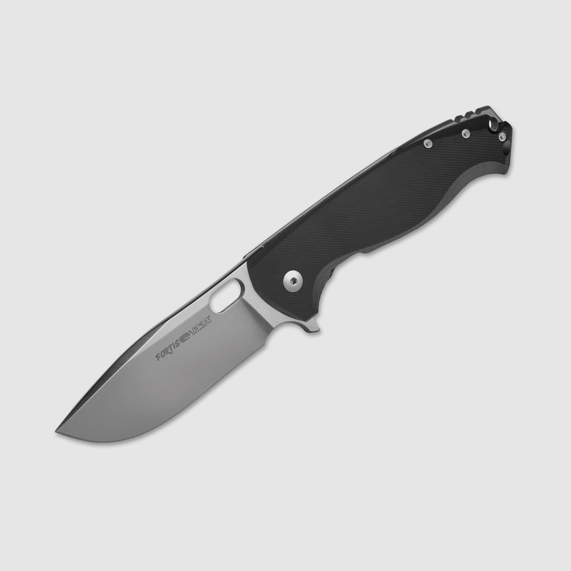 Taschenmesser VIPER FORTIS STONE WASHED G10 BLACK