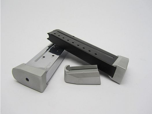 Magazinbodenverlängerung aus Aluminium - passend für Nill Griffe - Colt 1911