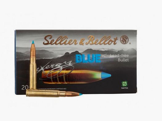 SELLIER & BELLOT EXERGY BLUE - 8x57 IS / JS - 180 GRS. - 20 ROUNDS