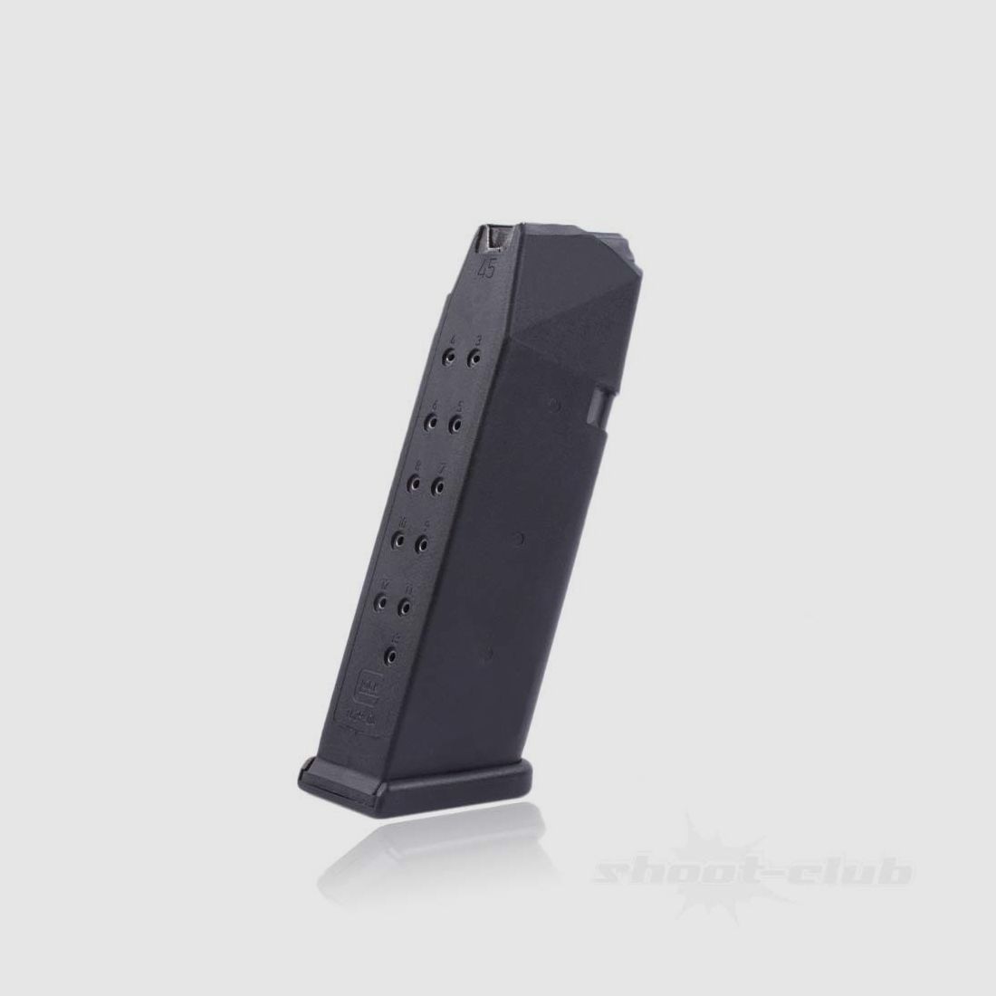 GLOCK Magazin für GLOCK 21 13 Schuss Kaliber .45Auto