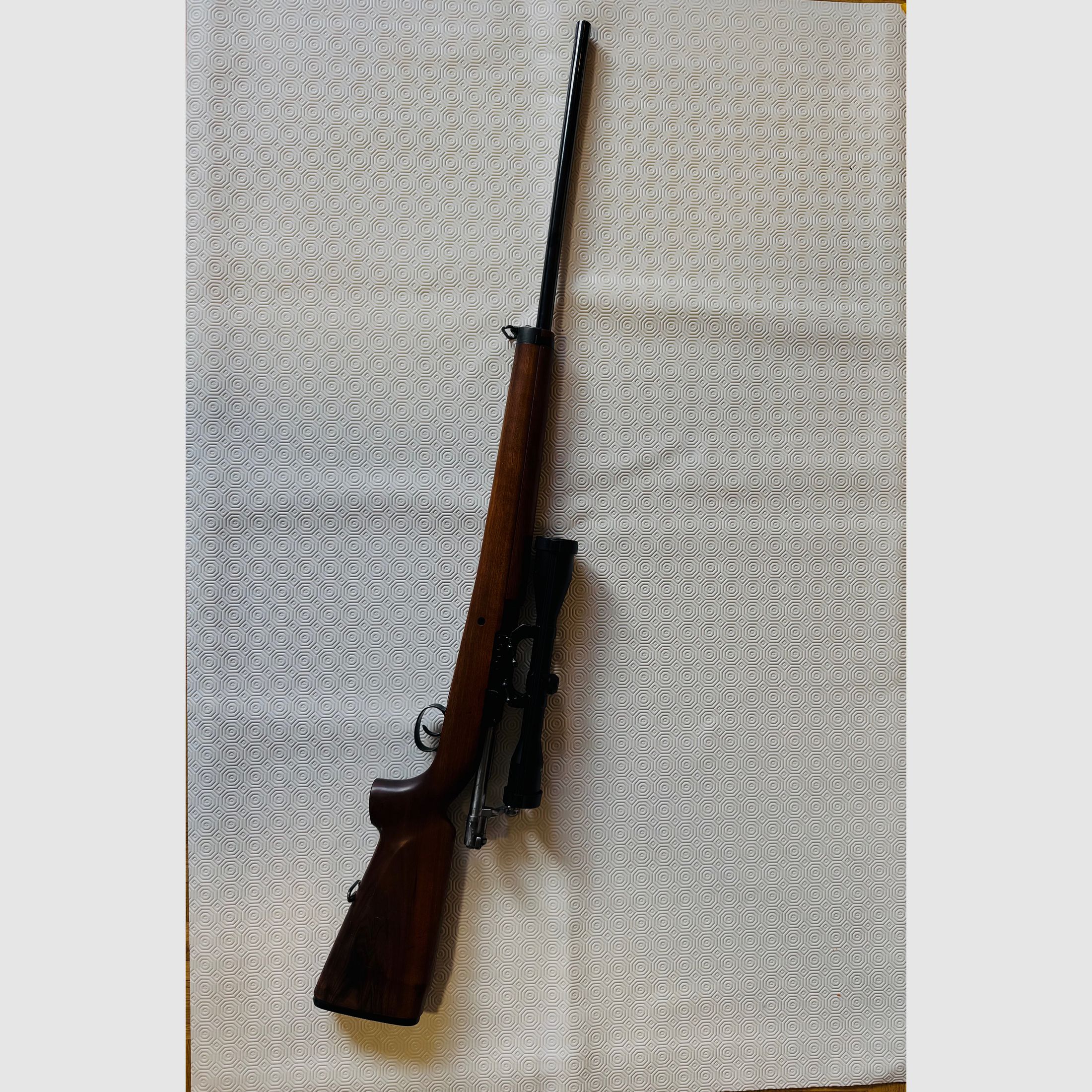 Szwecja Mauser M/63 – kaliber 6,5 × 55 – karabin sportowy z lunetą Zeiss Diatal Z 6×42 MC, krzyż 4