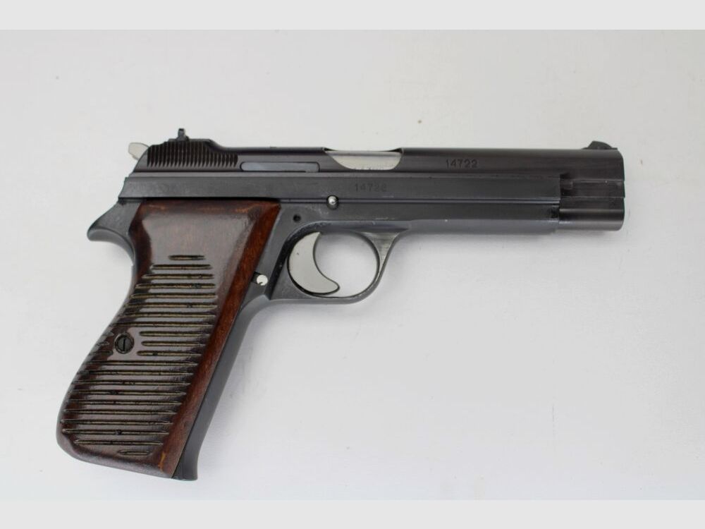 Pistole SigSauer P210 m/49 Kal. 9mm Luger inkl Box #:15276 Pfandversteigerung 17.7.25