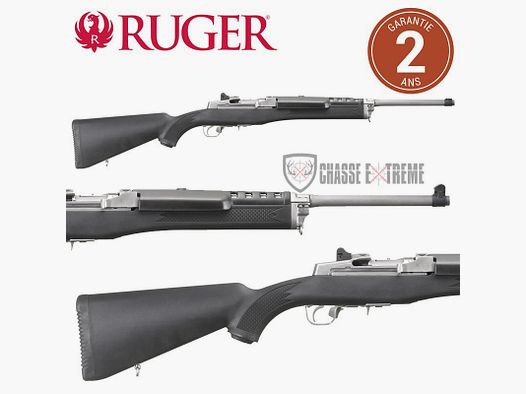 Karabina RUGER K-Mini-14 Ranch Inox Syntetyczna Repetierbüchse Kal. 222 rem