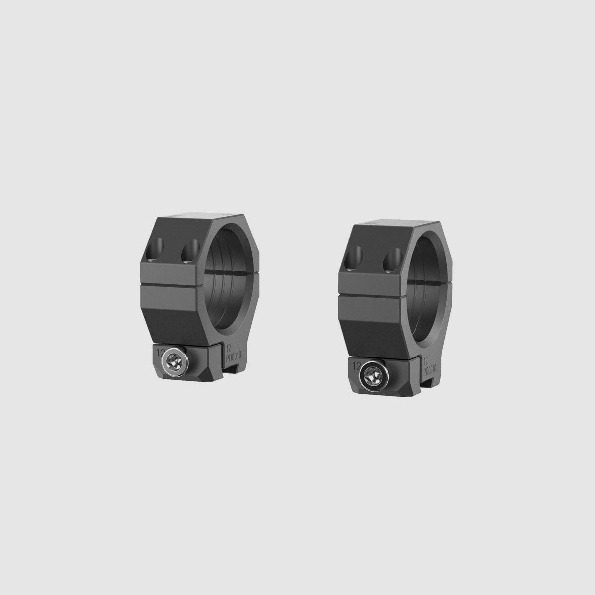 PSR D-Ringe 34mm schwarz H30mm