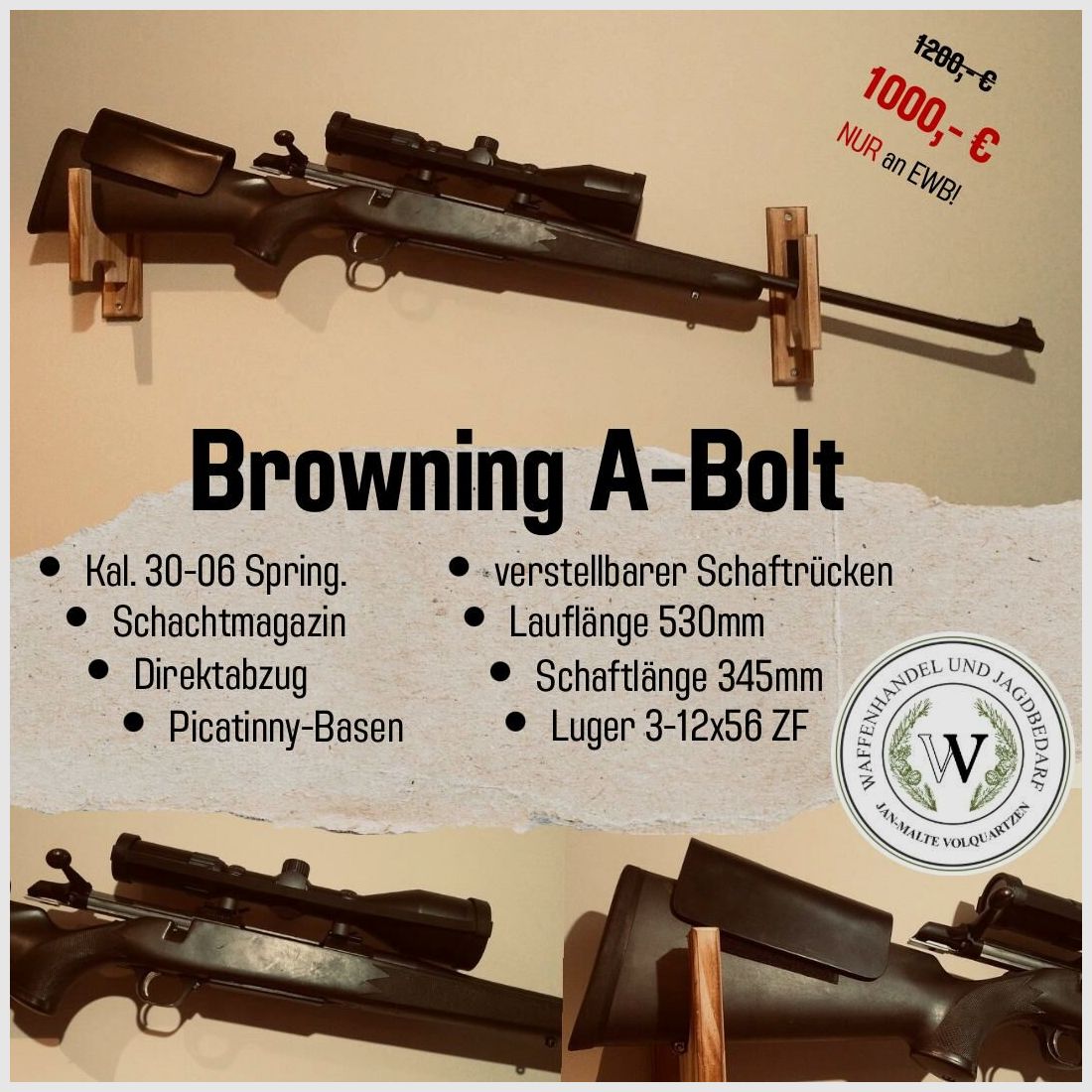 Browning A- Bolt 30-06Spring.