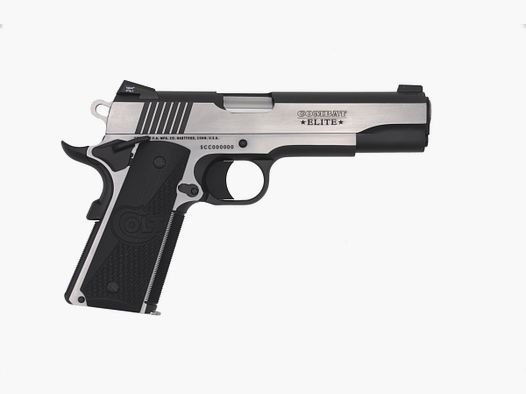 Colt Pistole Combat Elite Government .45 Auto Silber