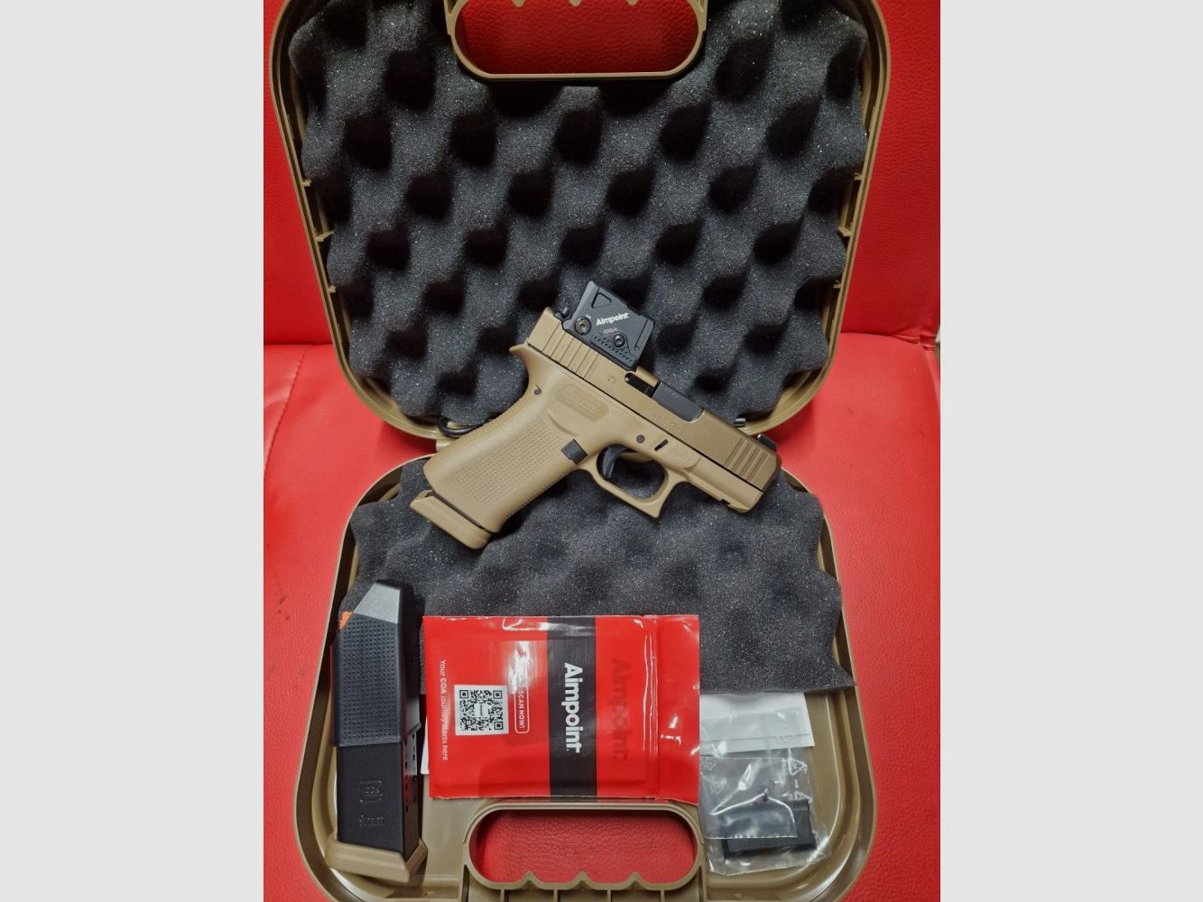 GLOCK 43X KOMBO MIT COA COYOTE 9x19mm, Bild 4 von 4