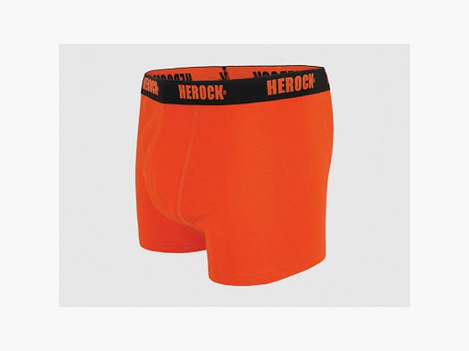 Pack 3 Boxers Gorik Herock® - Grau, Schwarz, Orange - Baumwolle