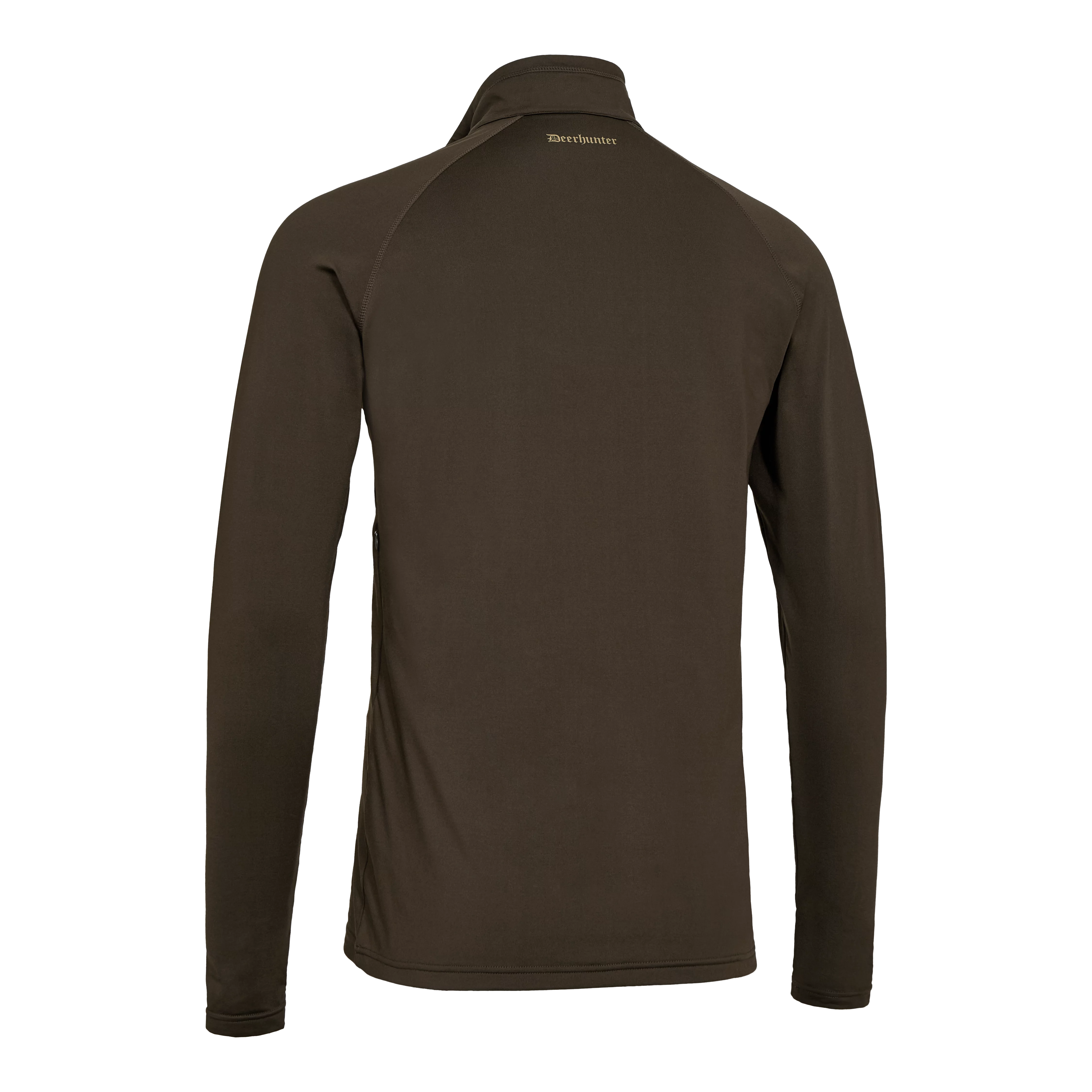 Heat Game maglia intima con mezza zip - Wood, immagine 2 di 2
