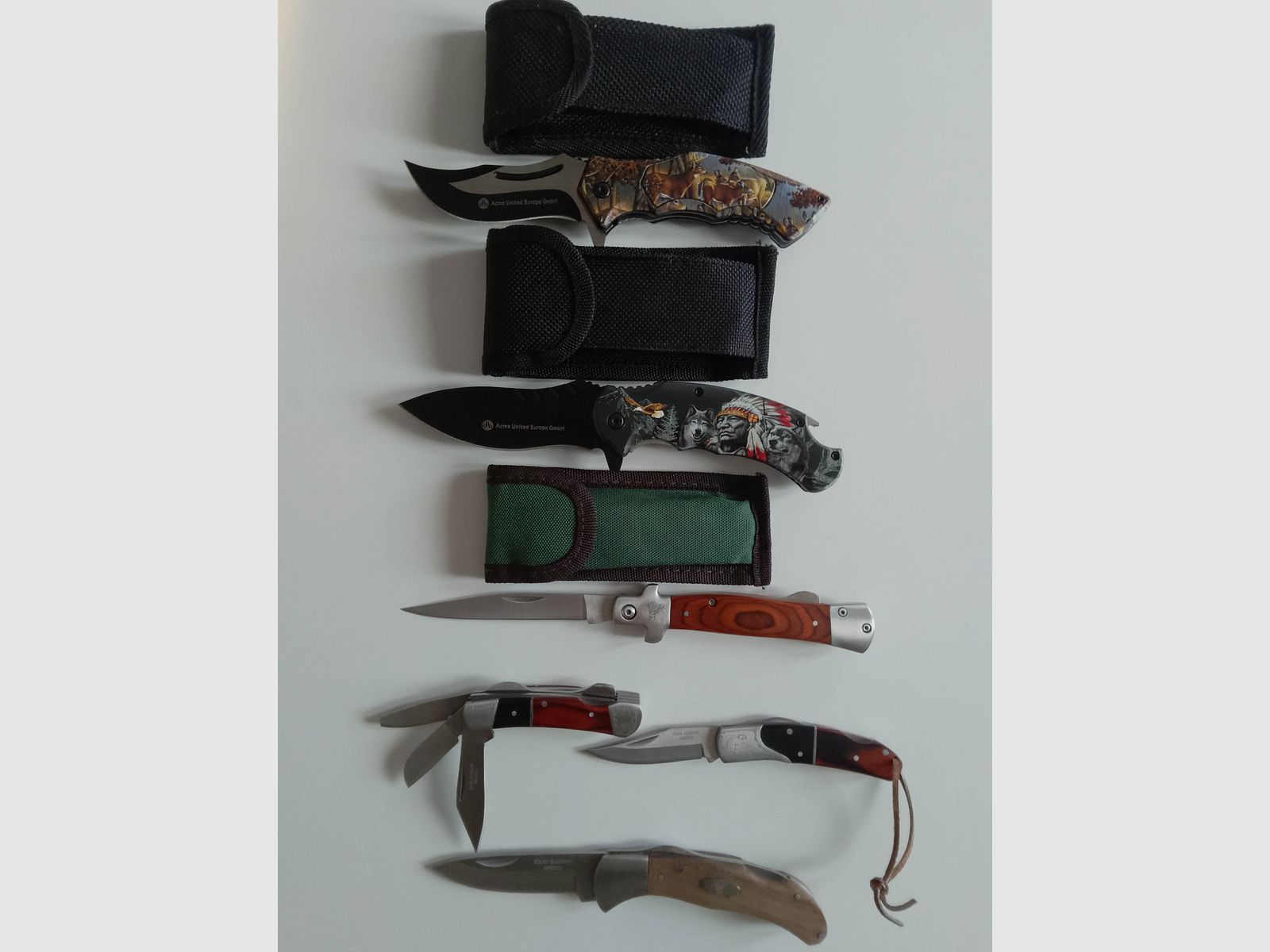 Pocket knife lot
