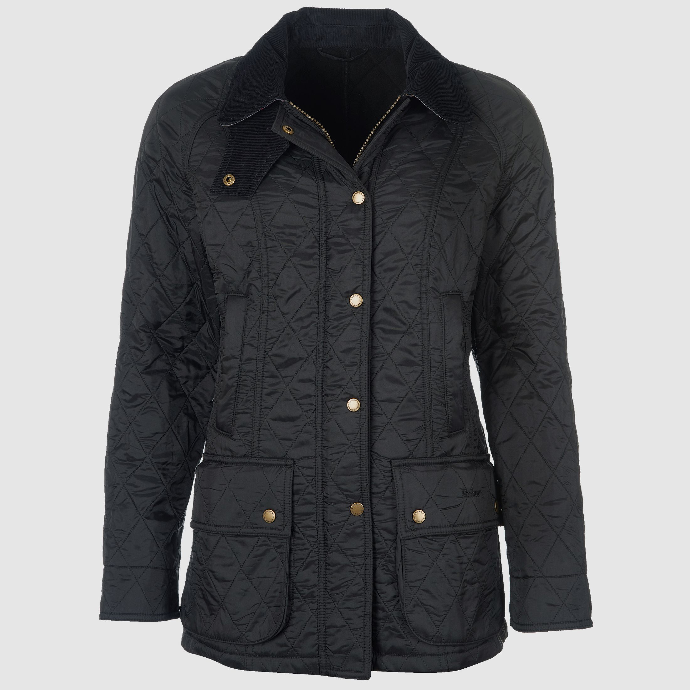 Barbour Beadnell Polarquilt Black Women 10