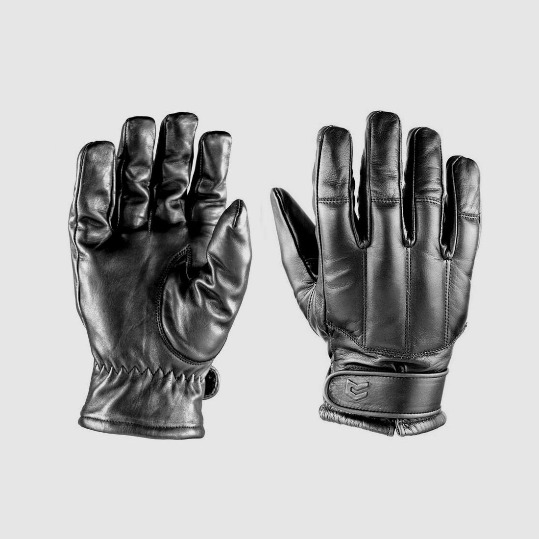 OBRAMO Quarzsand Lederhandschuhe Größe XL