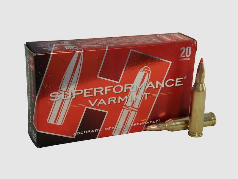 Hornady Superformance Varmint .243 Win. 58GR V-Max 20 cartucce