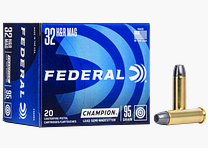 Federal Revolvermunition .32 H&R Magnum 6,2g Semi-Wadcutter Hollow Point Champion Training