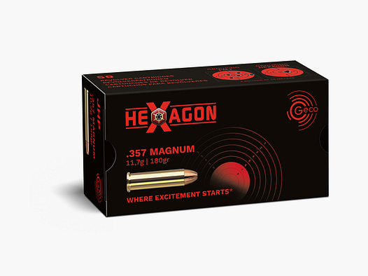 GECO .357 Mag Hexagon 11,7g.