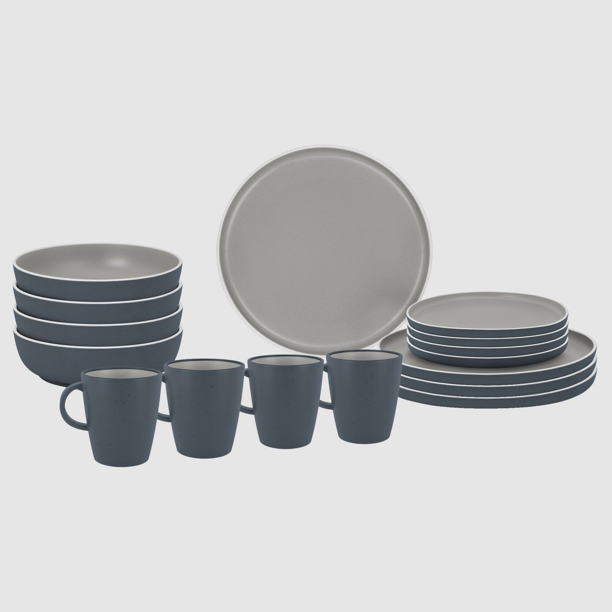 Lunchbox Set Trilogy Grey, 16-piece, image 2 of 5