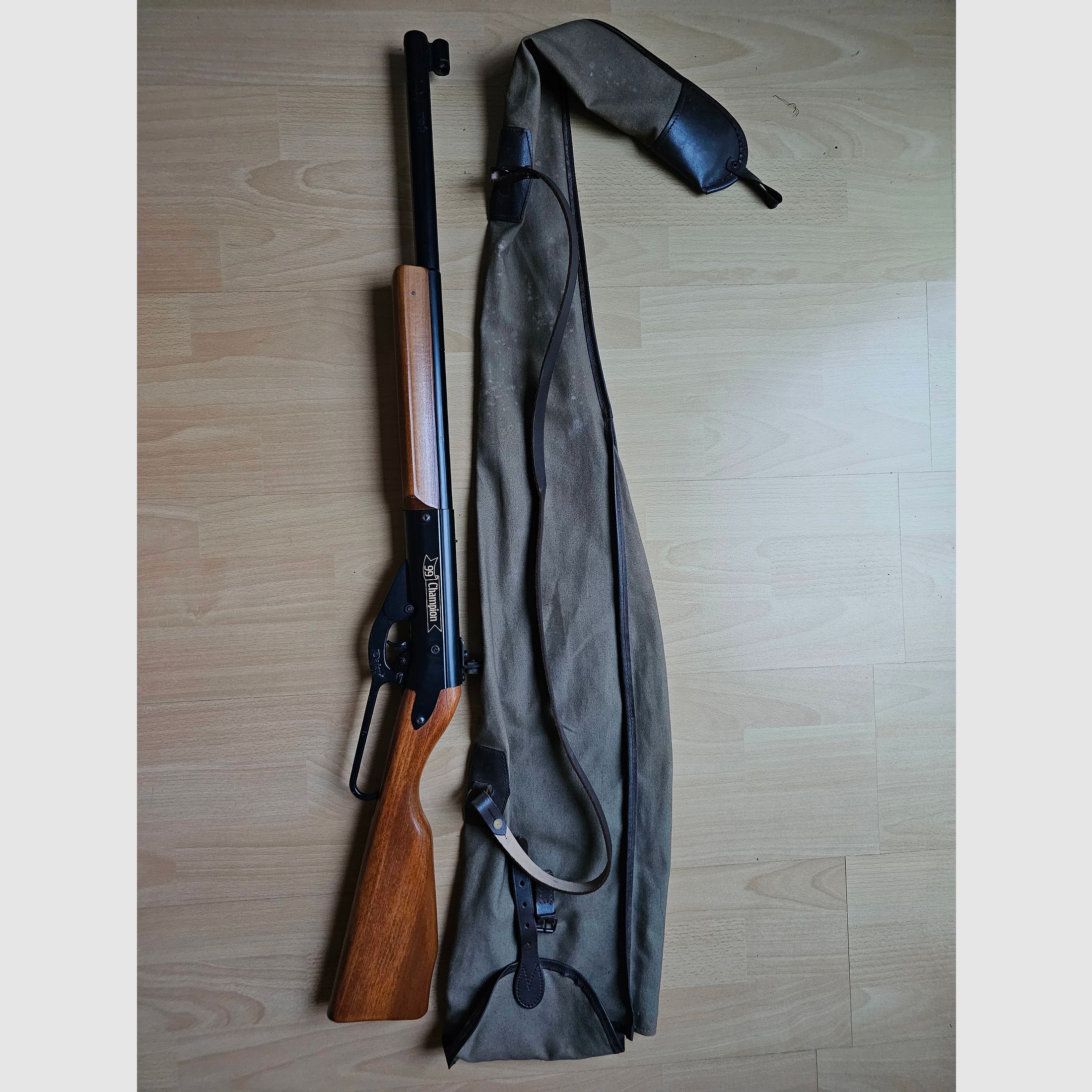 Luftgewehr Daisy Umarex Champion 99  mit Aufbewahrungstasche