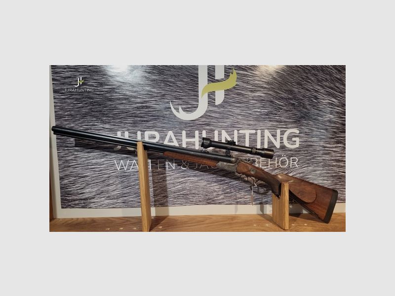 Krieghoff Drilling, Zeis Jagd 4 SEM; 8x57IR 16/70