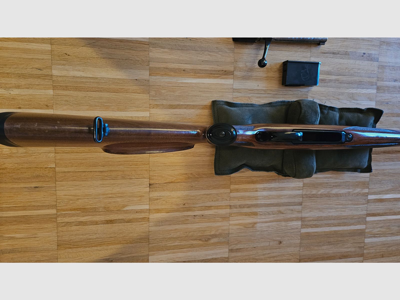 Top Krico 600 in .243 Winchester with sun cut and SWM