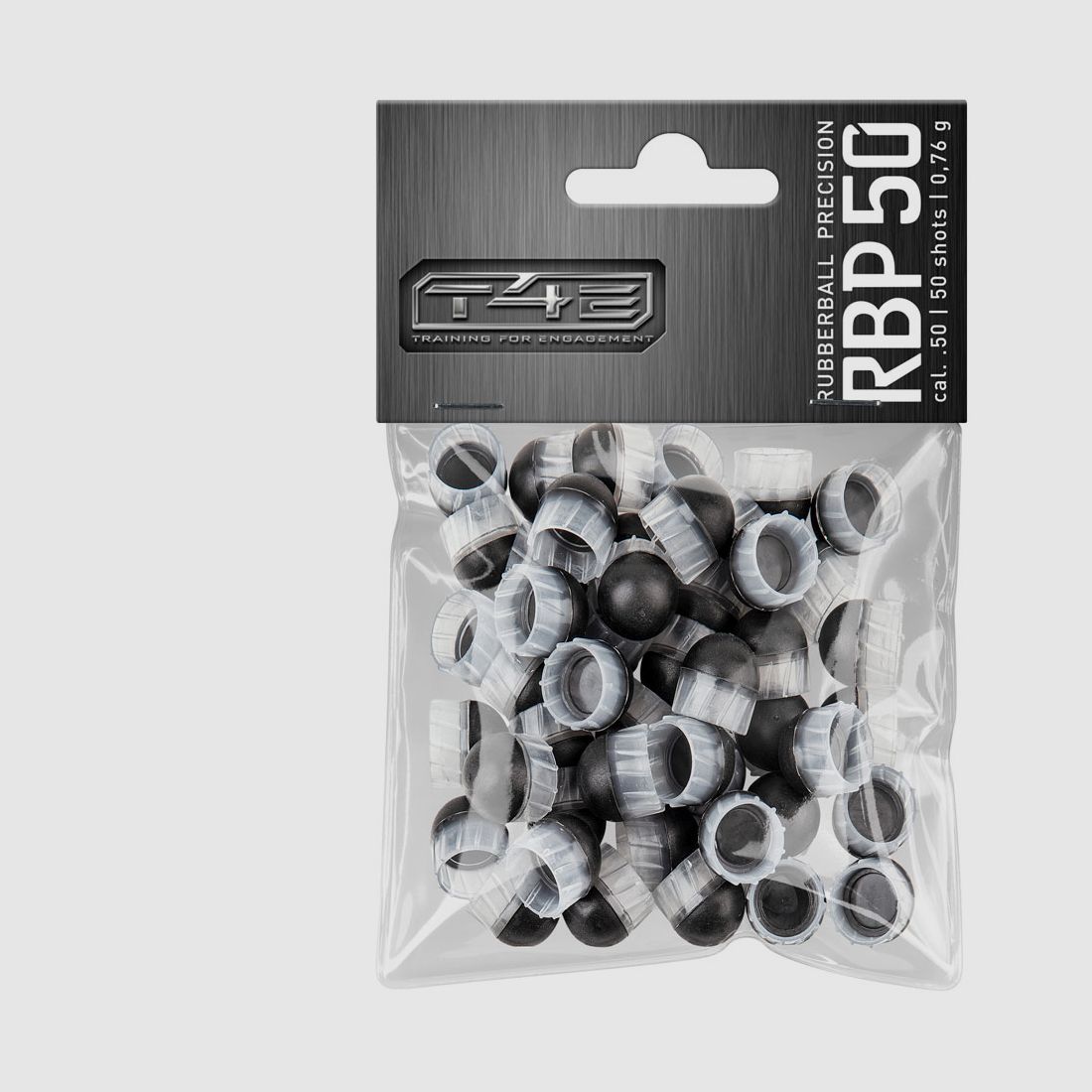 Gummigeschoss Kaliber .50