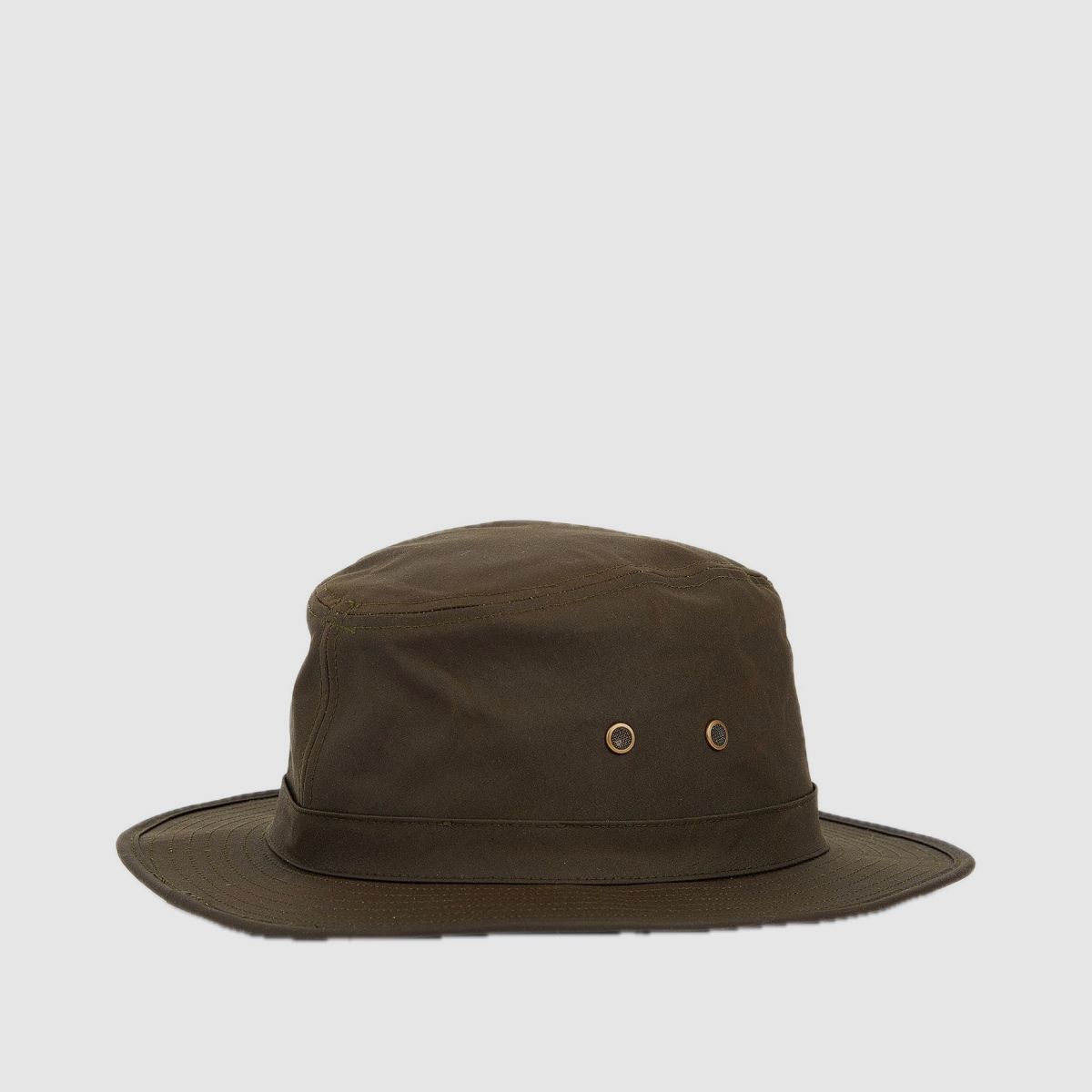 BARBOUR Dawson Wax Safari Hat Olive