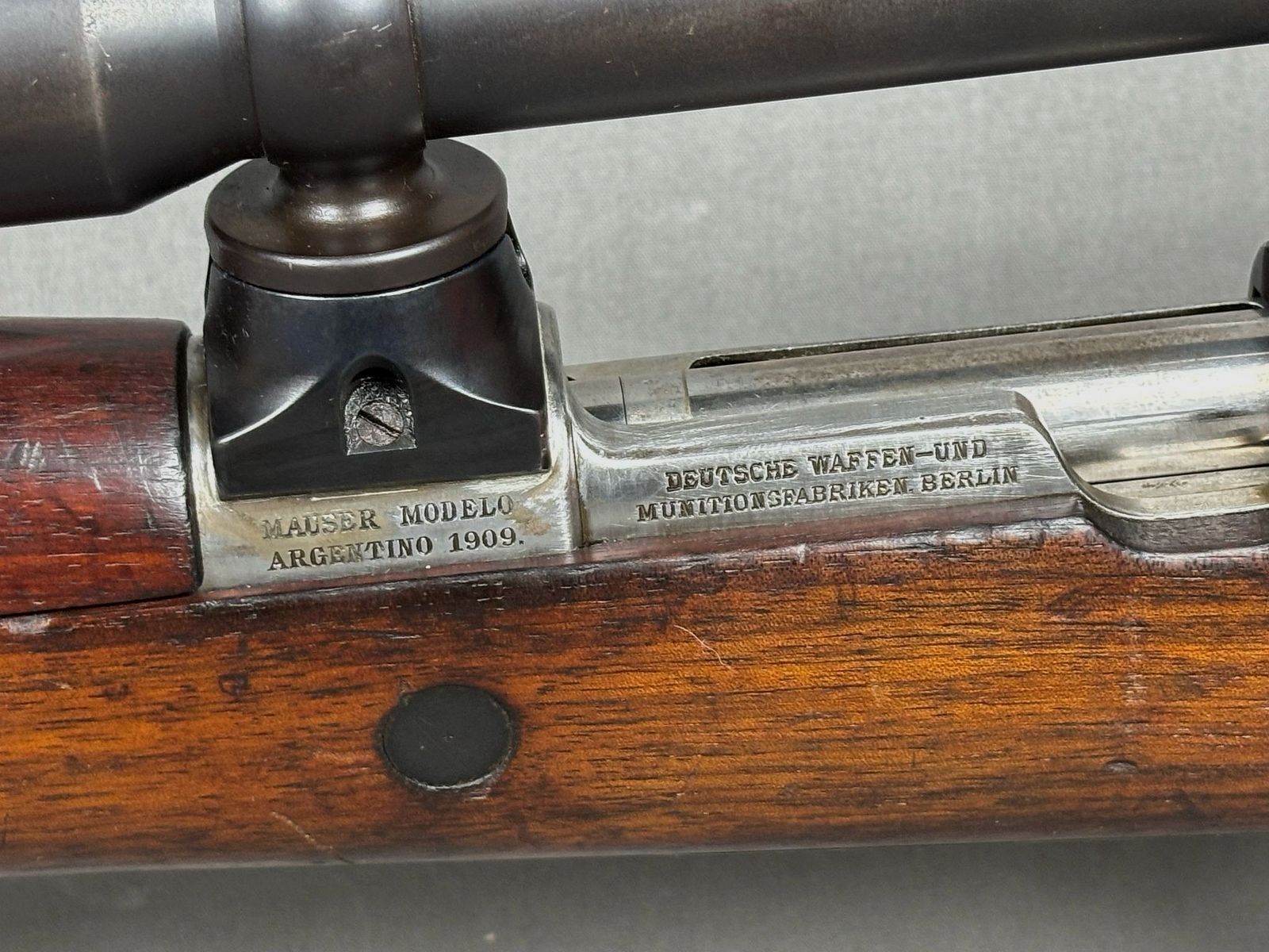 DWM Argentino 1909 Nedinsco Carl Zeiss Jena 4x30,8