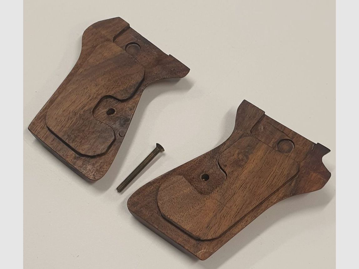 Unknown wooden grip scales for Walther PP