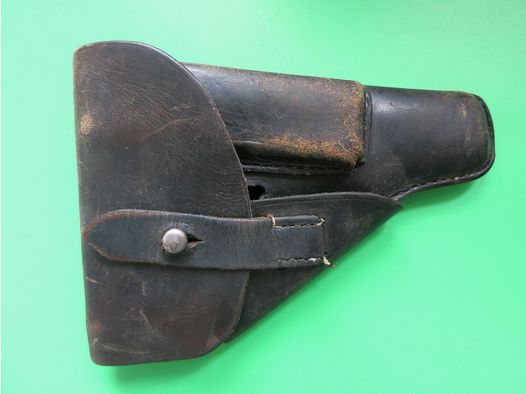 Gürtelholster Mauser HSc/PPK met magazine-insert