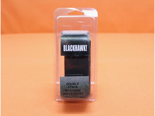 Blackhawk Blackhawk Double Stack Mag Case (410600PBK) black CQC magazine pouch for double stack magazine 9mm/