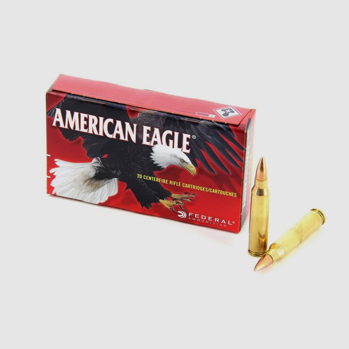 .223 Rem FMJ Bootsschwanz 3,56g / 55gr