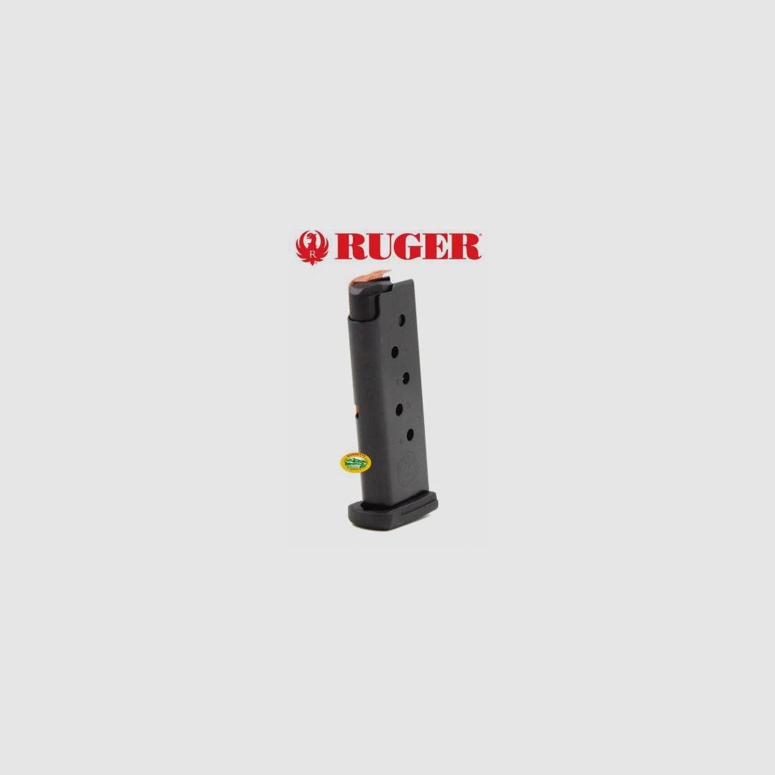 RUGER Magazin LCP cal. 9 kurz 6 Schuss mit Verlängerung