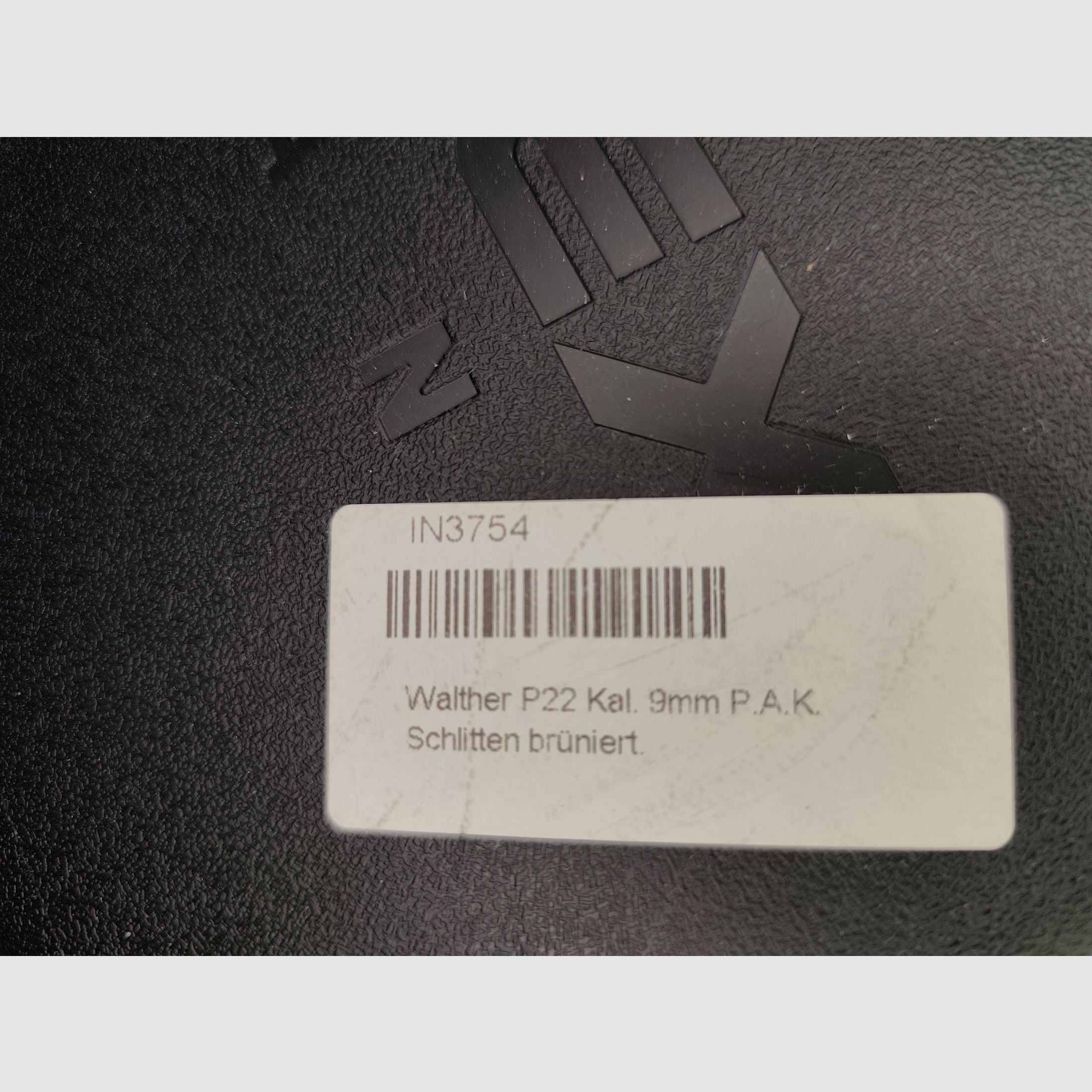 UMAREX Walther P22 9mm P.A.K, black Neu!